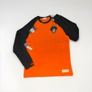 Mitchell & Ness Oklahoma State Cowboys Long Sleeve baseball shirt Men’s Sz L